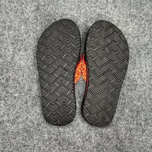 Teva Sandals Women's 6 Red Vintage Toe Post Platform Beach Athletic Flip Flops - Picture 10 of 13